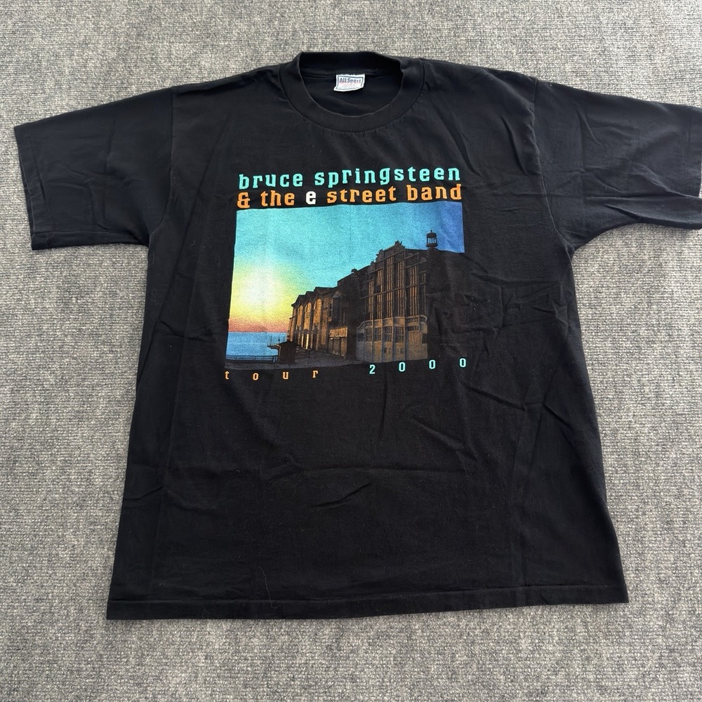Vintage 2000 Bruce Springsteen & The E Street Band Tour T-Shirt Large